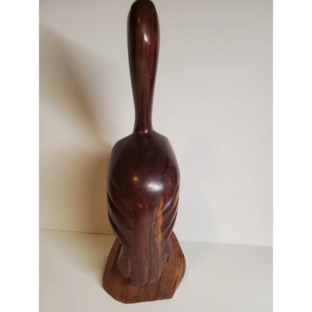 Wooden Pelican Figurine - 9